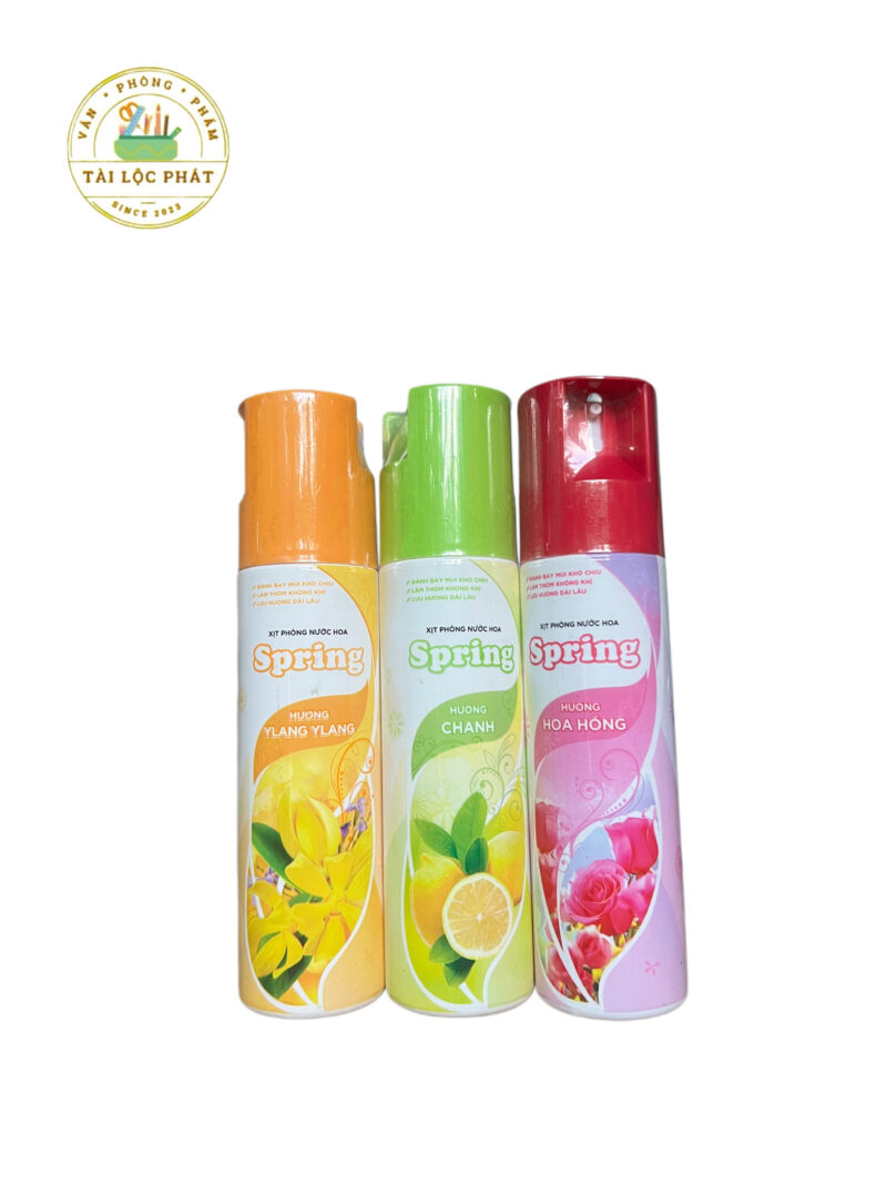 Xịt phòng Spring 250ml ( hương ngẫu nhiên )