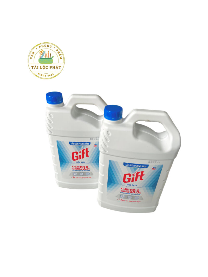 Nước tẩy nhà tắm Gift can 3.8kg