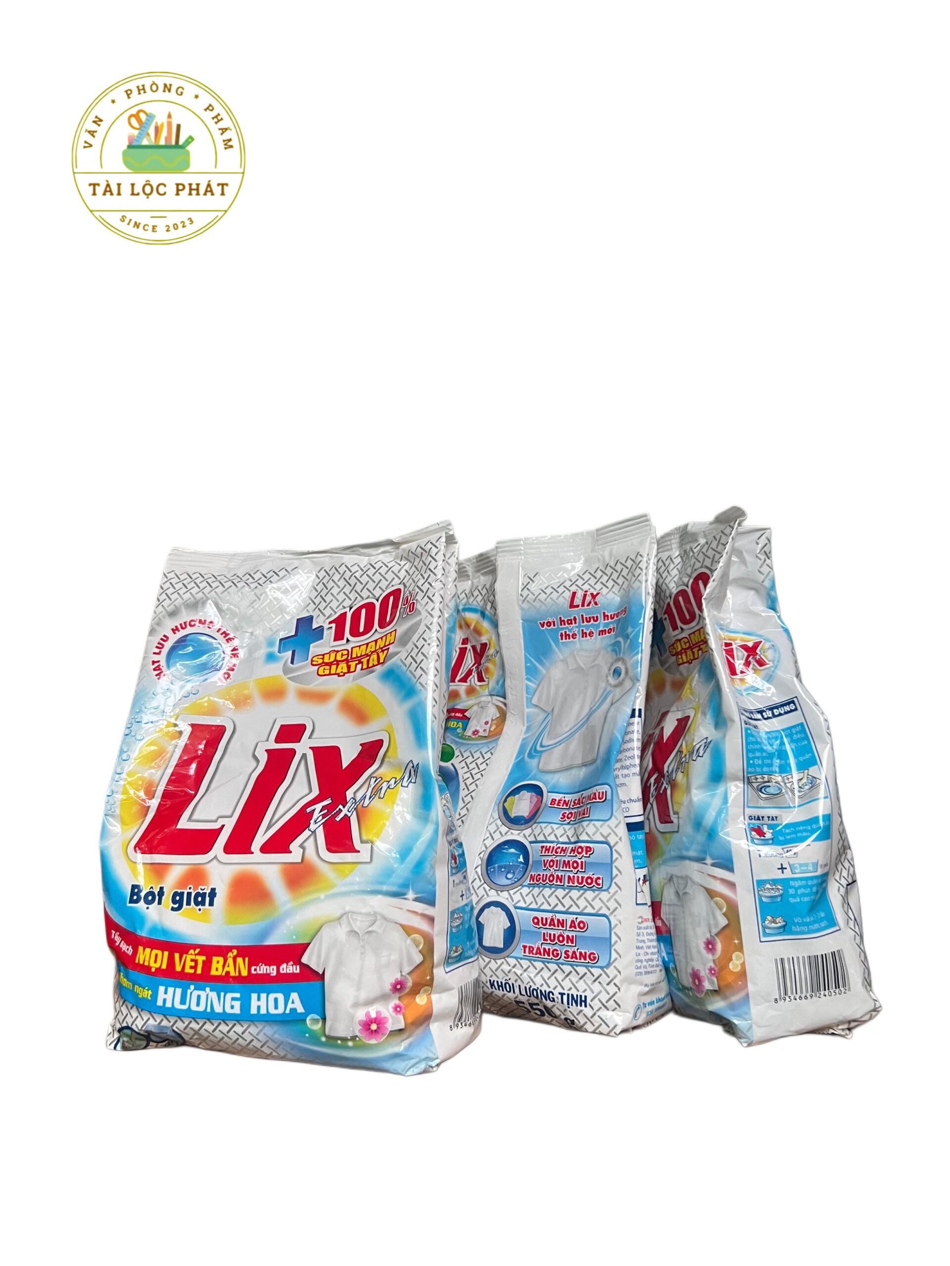 Bột giặt Lix 550g