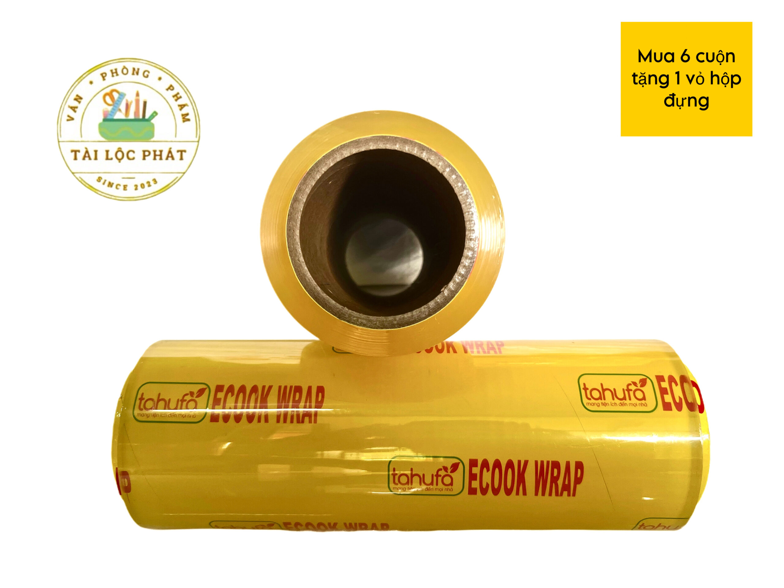 Màng bọc thực phẩm Ecook không hộp 30x500m
