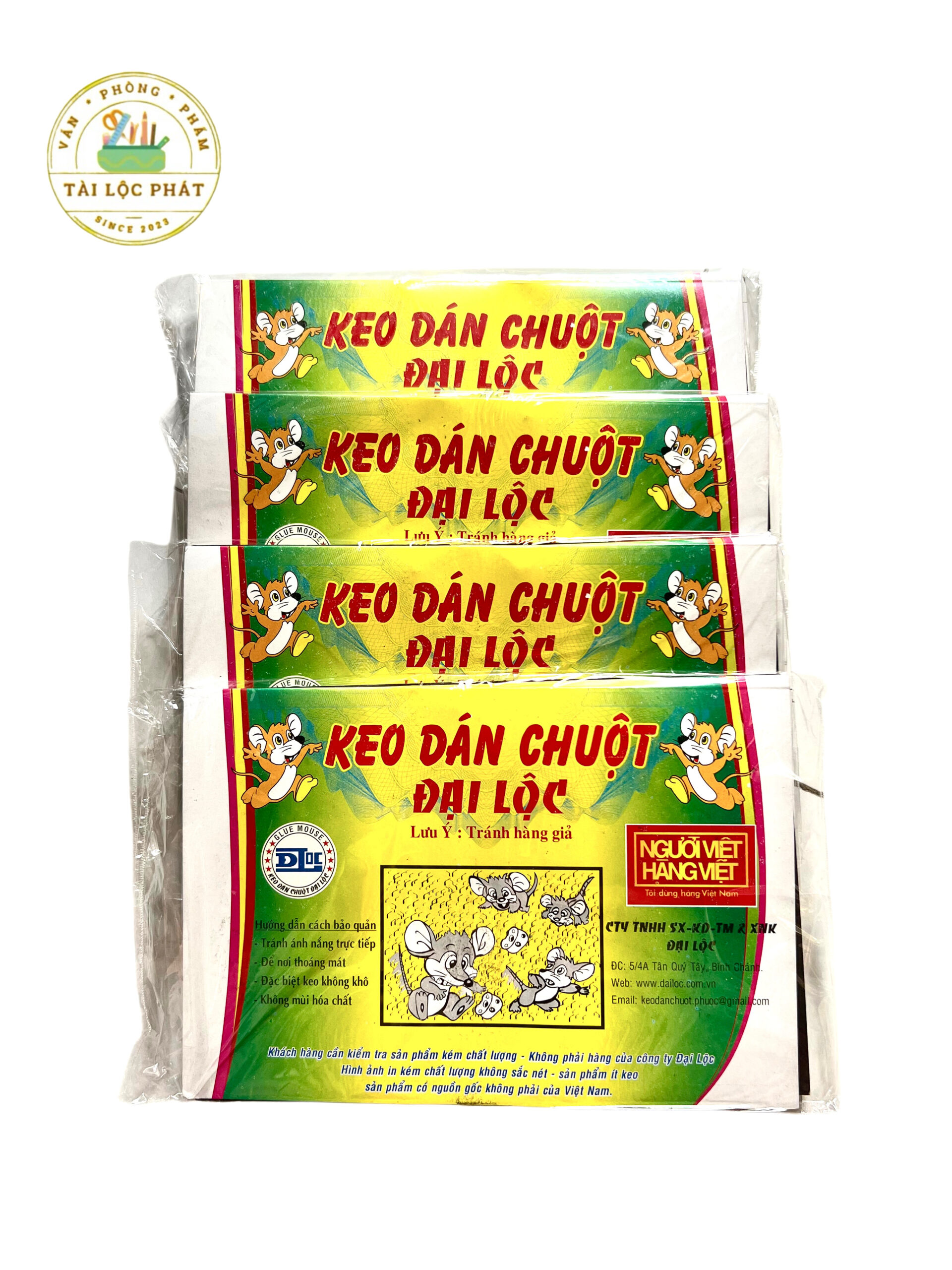 Bộ 2 miếng keo dính chuột