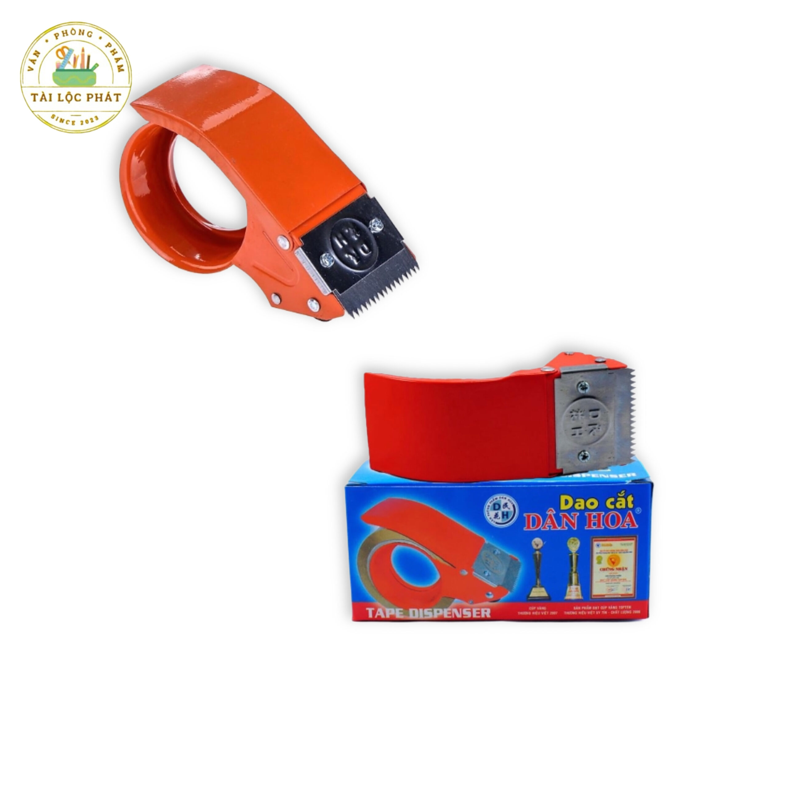 Dao sắt cắt băng keo Dân Hoa