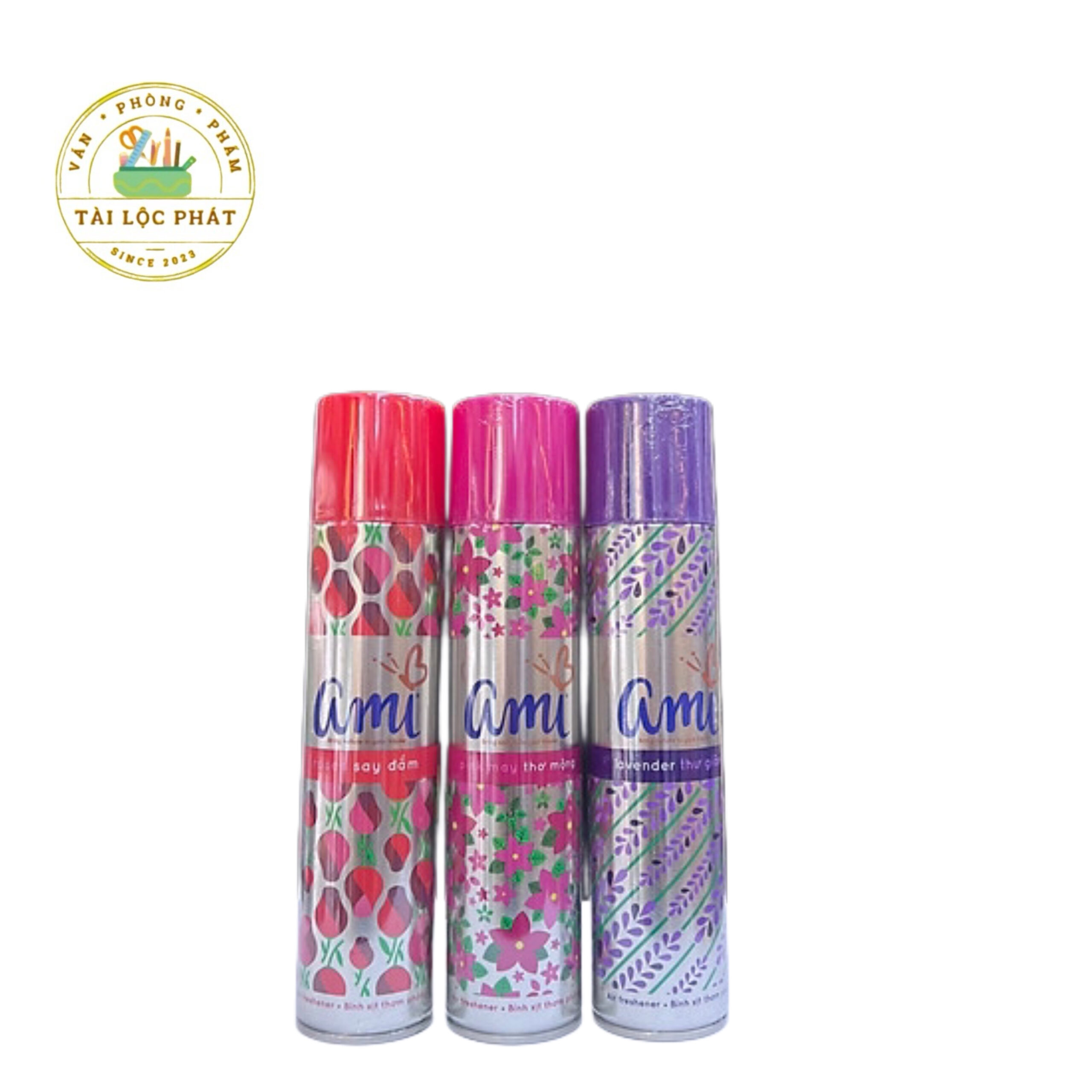 Xịt phòng Ami chai 250ml ( hương ngẫu nhiên )