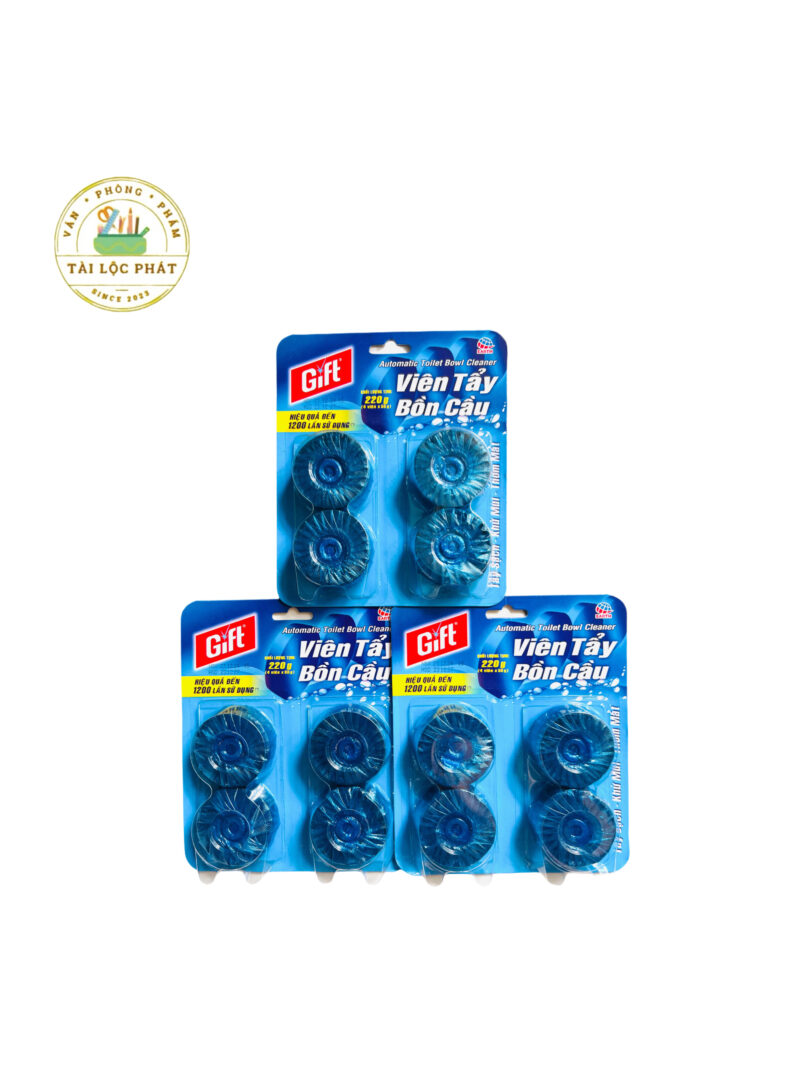 Viên tẩy bồn cầu Gift 220g (4 viên)