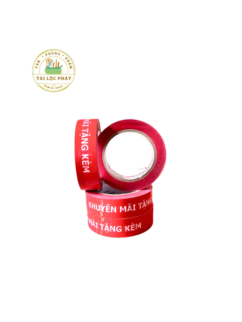 Băng keo “Khuyến Mãi Tặng Kèm” 30mmx100m