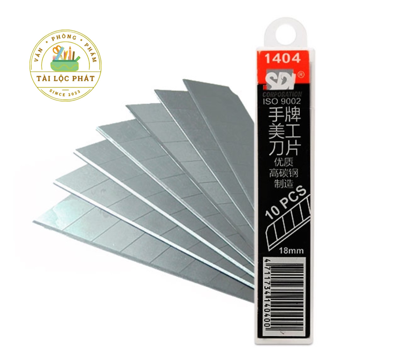 Lưỡi dao rọc giấy SDI 0423 hộp 10
