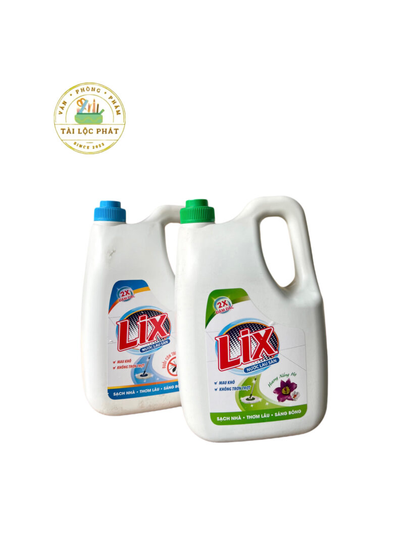 Nước lau sàn Lix can 3,6kg