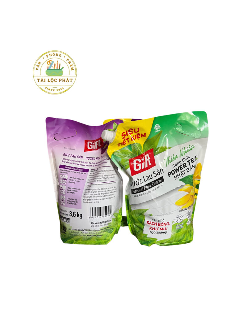 Nước lau sàn Gift túi 3.6kg