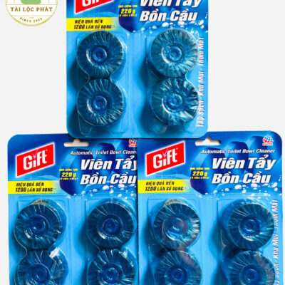 Viên tẩy bồn cầu Gift 55g ( vỉ 4 viên )
