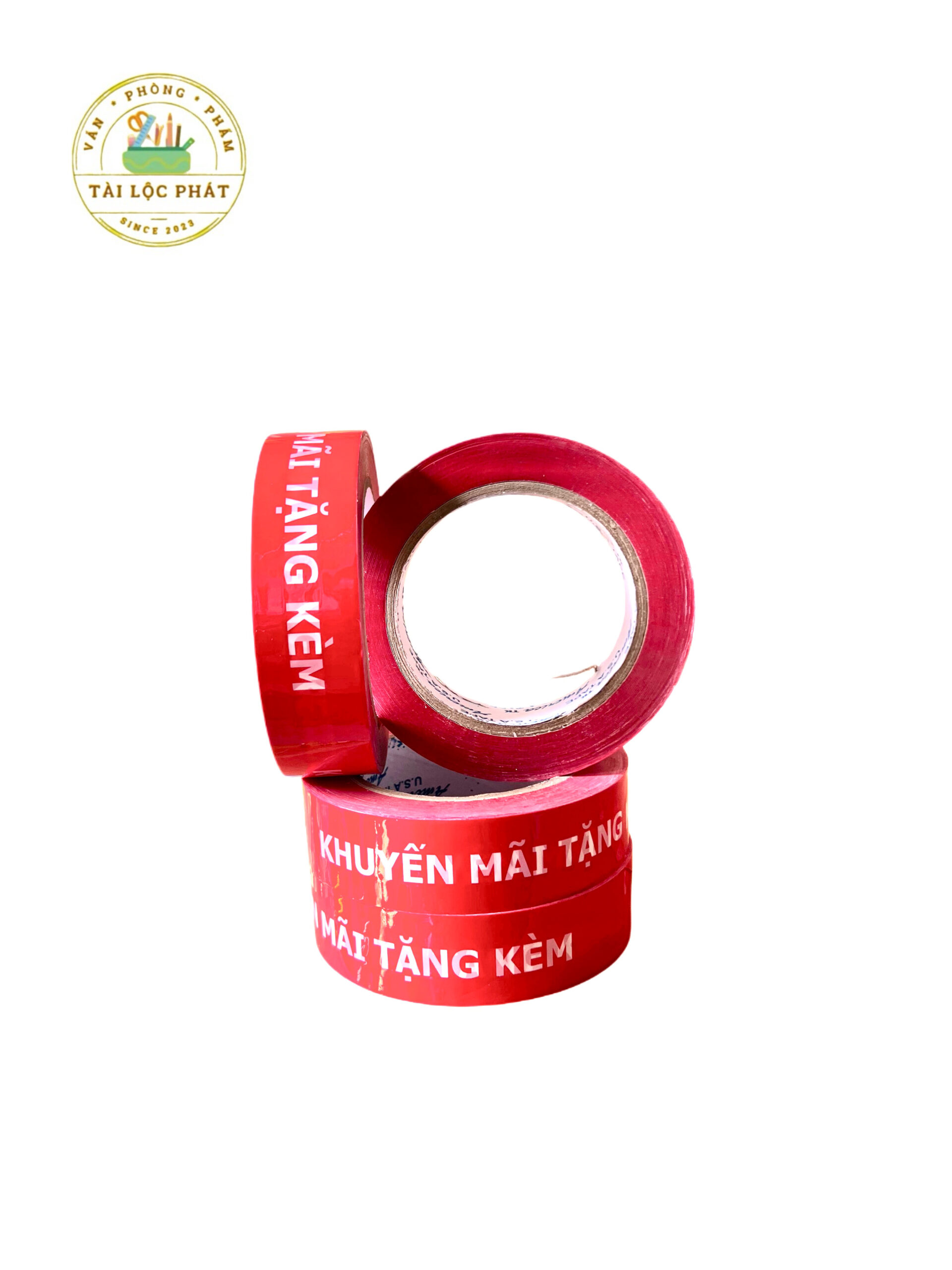 Băng keo “Khuyến Mãi Tặng Kèm” 30mmx100m