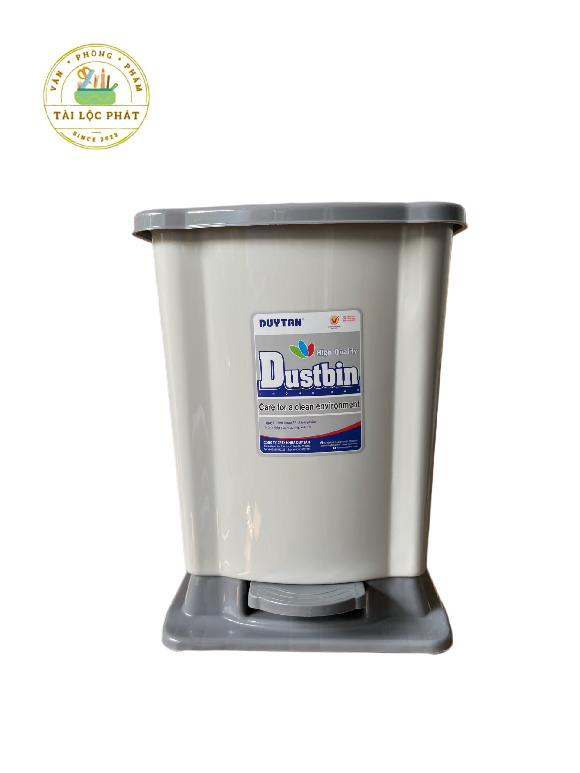 Thùng rác đạp Duy Tân Size Trung