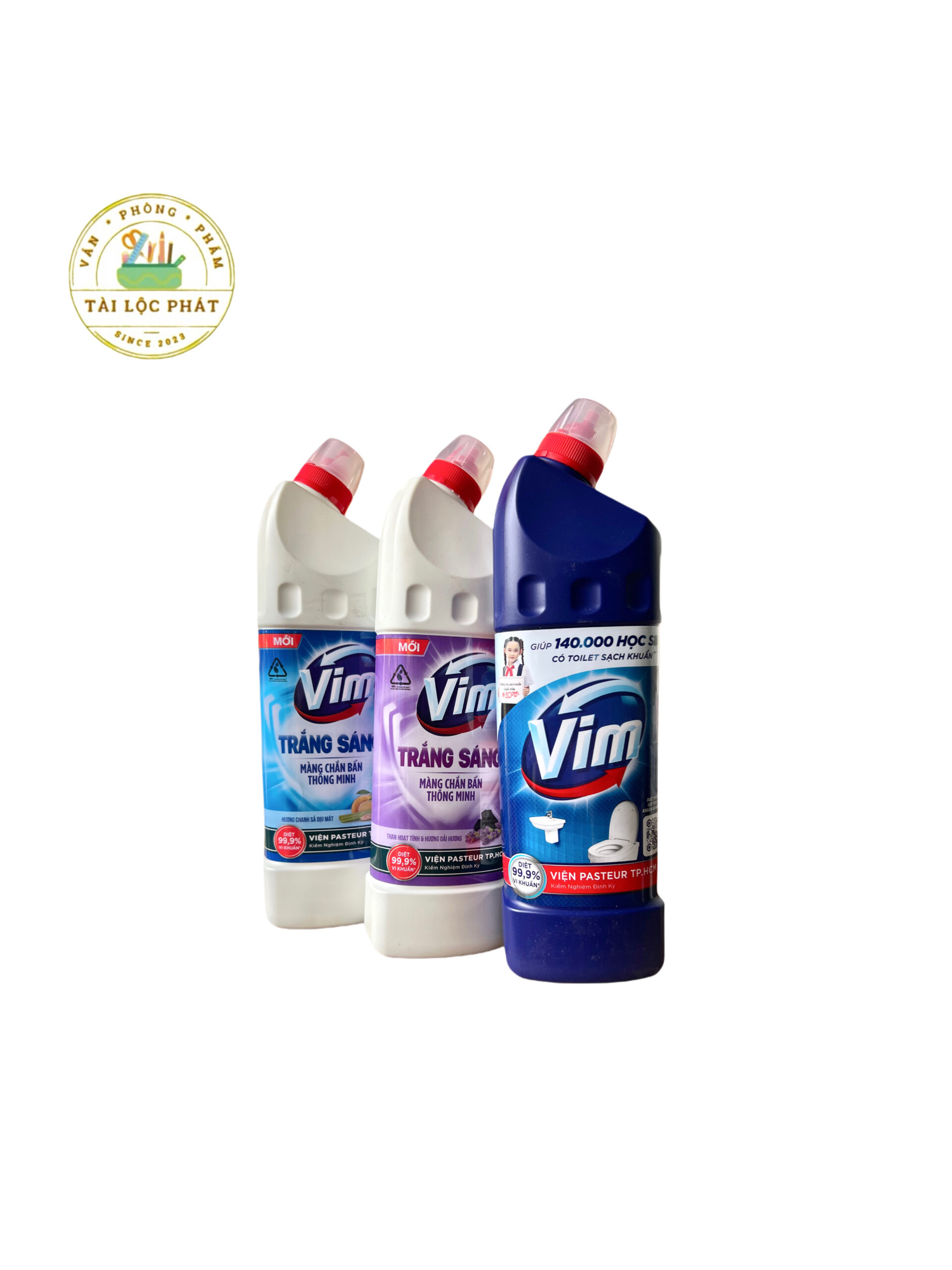 Nước tẩy bồn cầu Vim chai 880ml ( hương ngẫu nhiên )