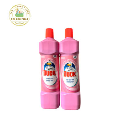 Nước tẩy nhà tắm Duck hương hoa hồng 900ml