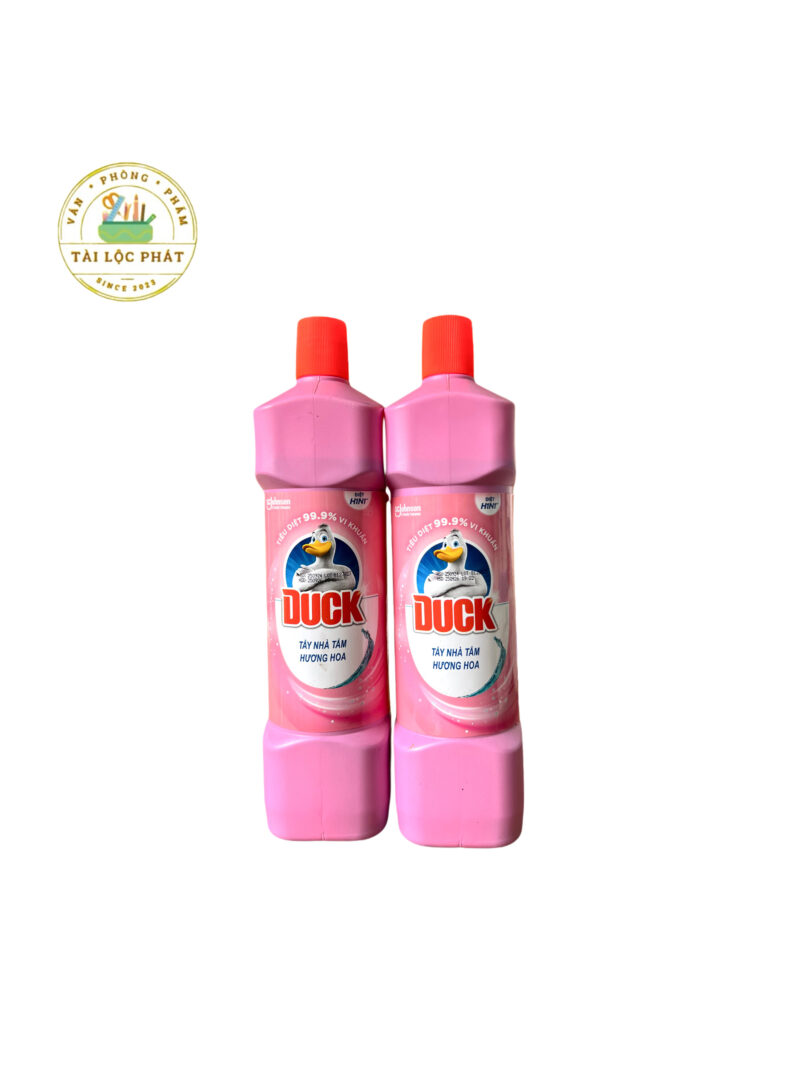Nước tẩy nhà tắm Duck hương hoa hồng 900ml