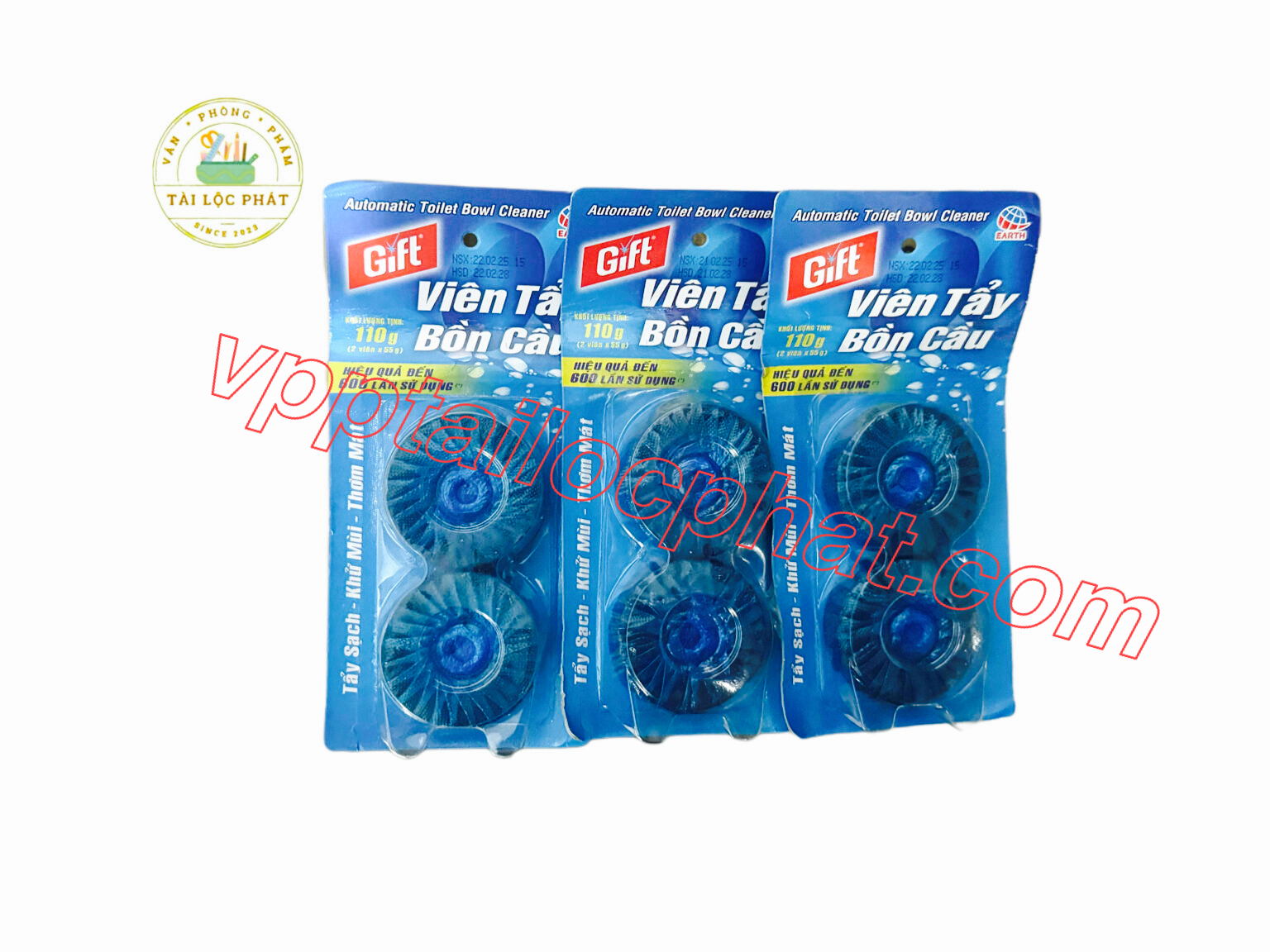 Viên tẩy bồn cầu Gift 220g (4 viên)