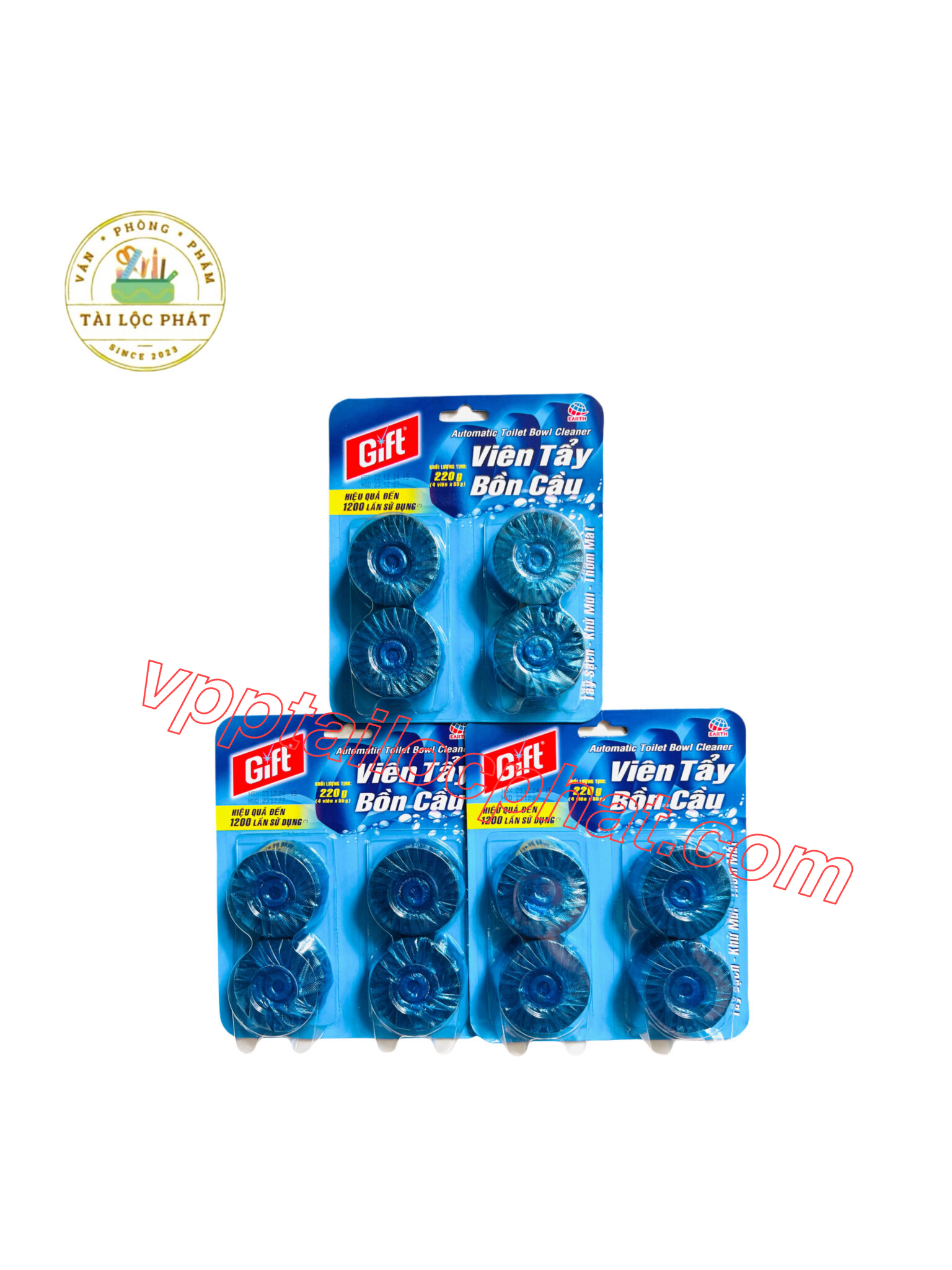 Viên tẩy bồn cầu Gift 220g (4 viên)
