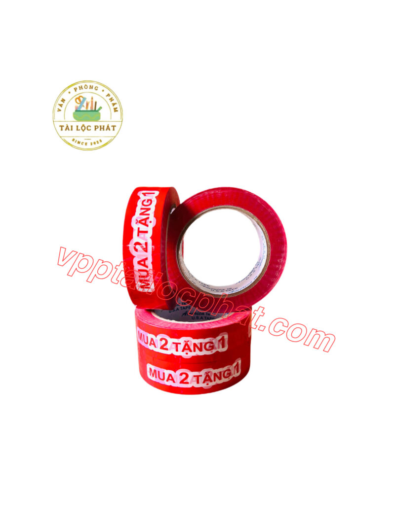 Băng keo thông điệp “Mua 1 Tặng 1” 30mmx100m