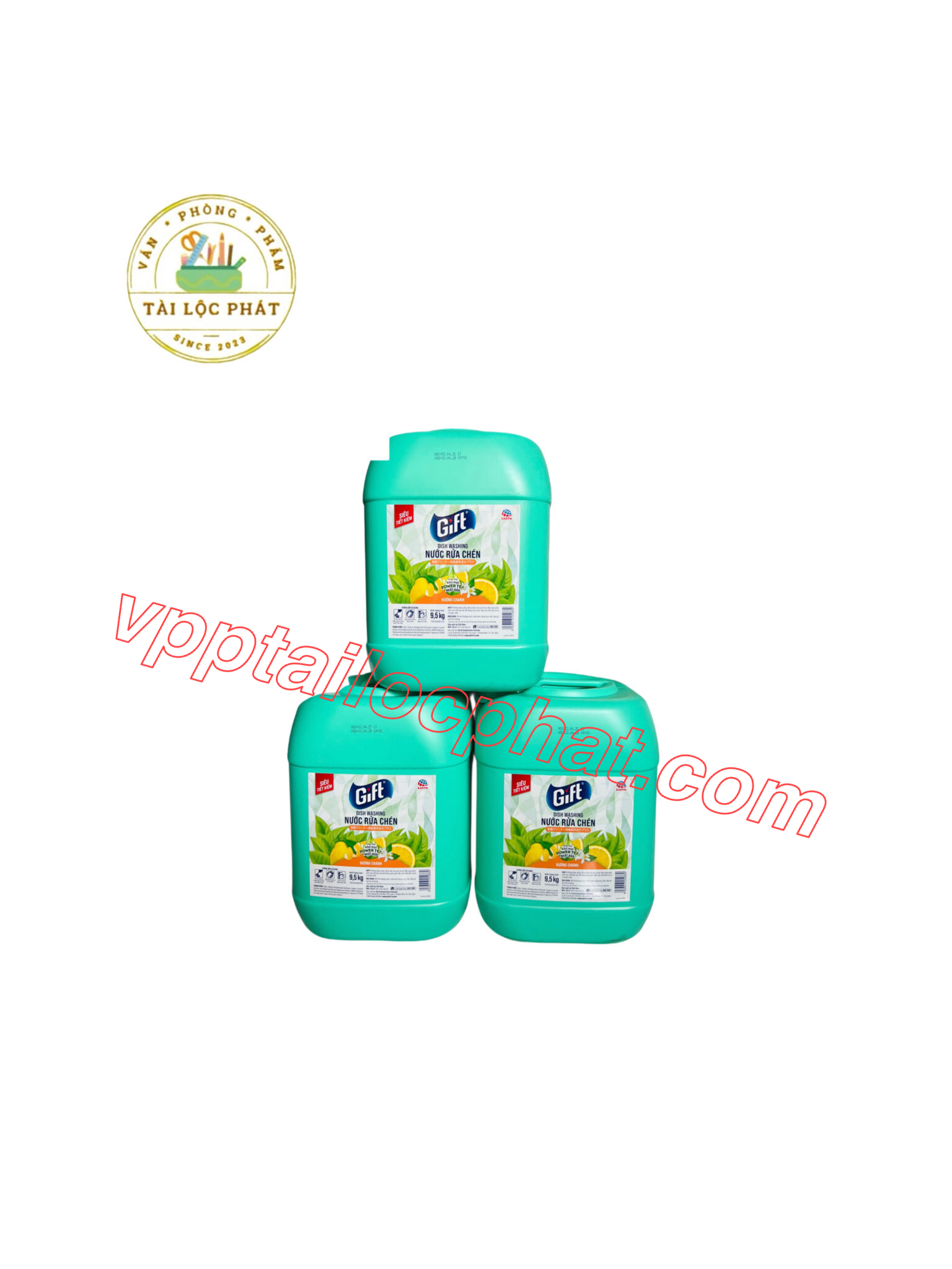 Nước rửa chén Gift can 9.5kg