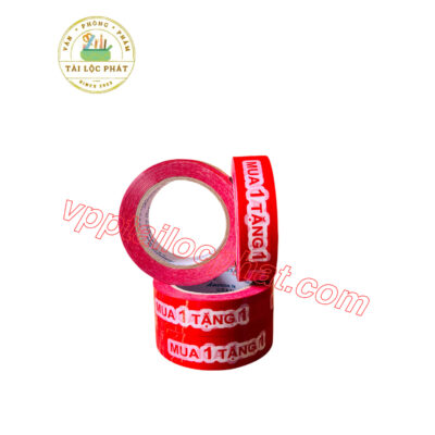 Băng keo thông điệp “Mua 1 Tặng 1” 30mmx100m