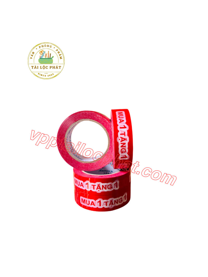 Băng keo thông điệp “Mua 1 Tặng 1” 30mmx100m