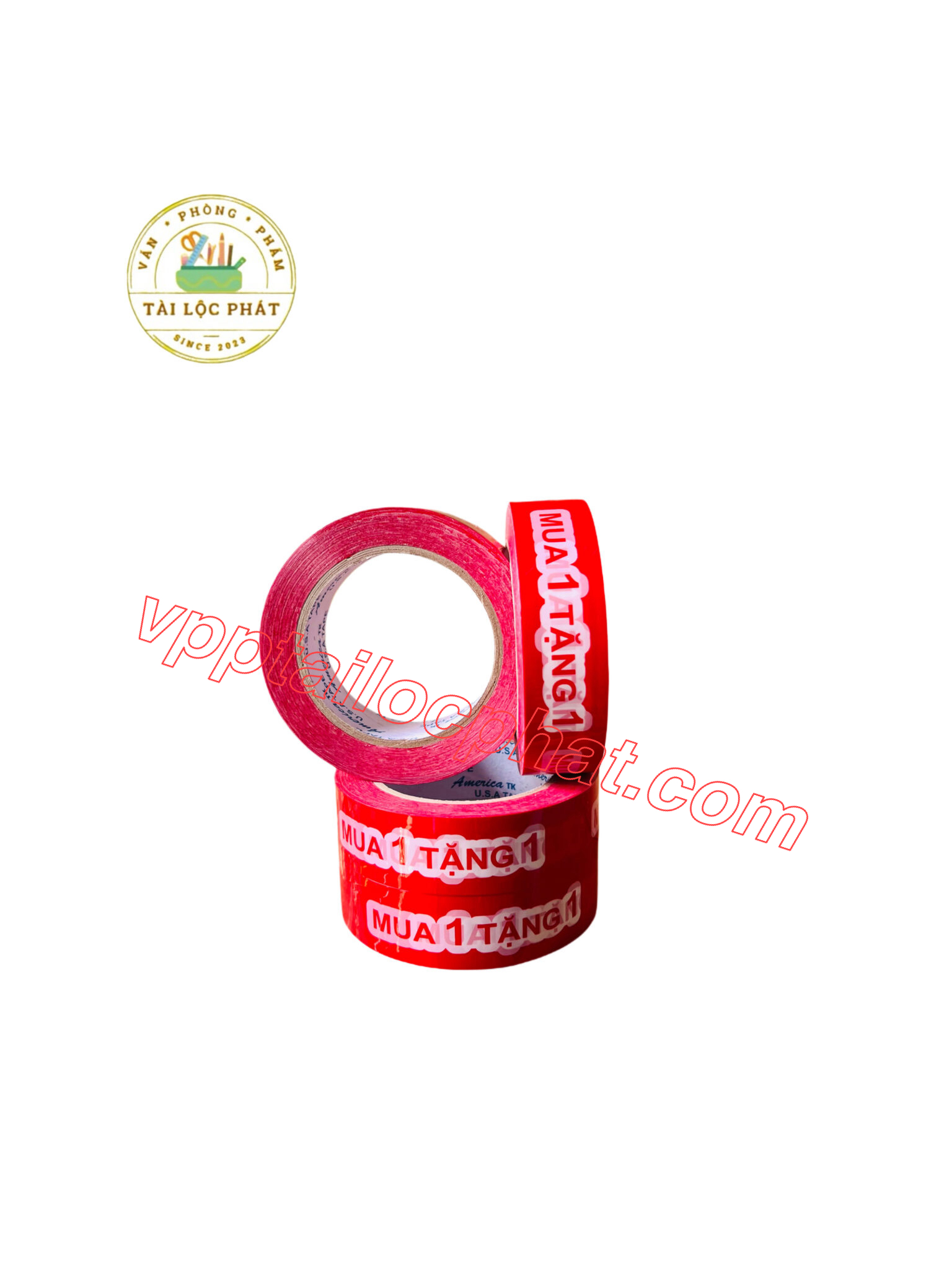 Băng keo thông điệp “Mua 1 Tặng 1” 30mmx100m