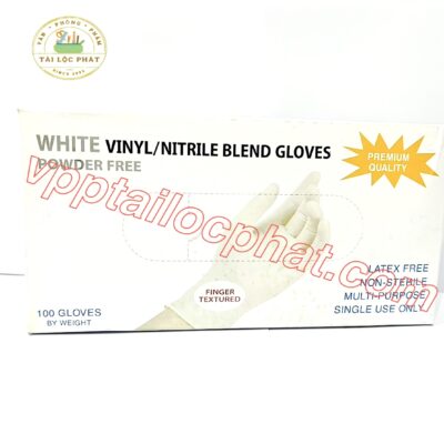 Găng tay y tế Vinyl không bột size M