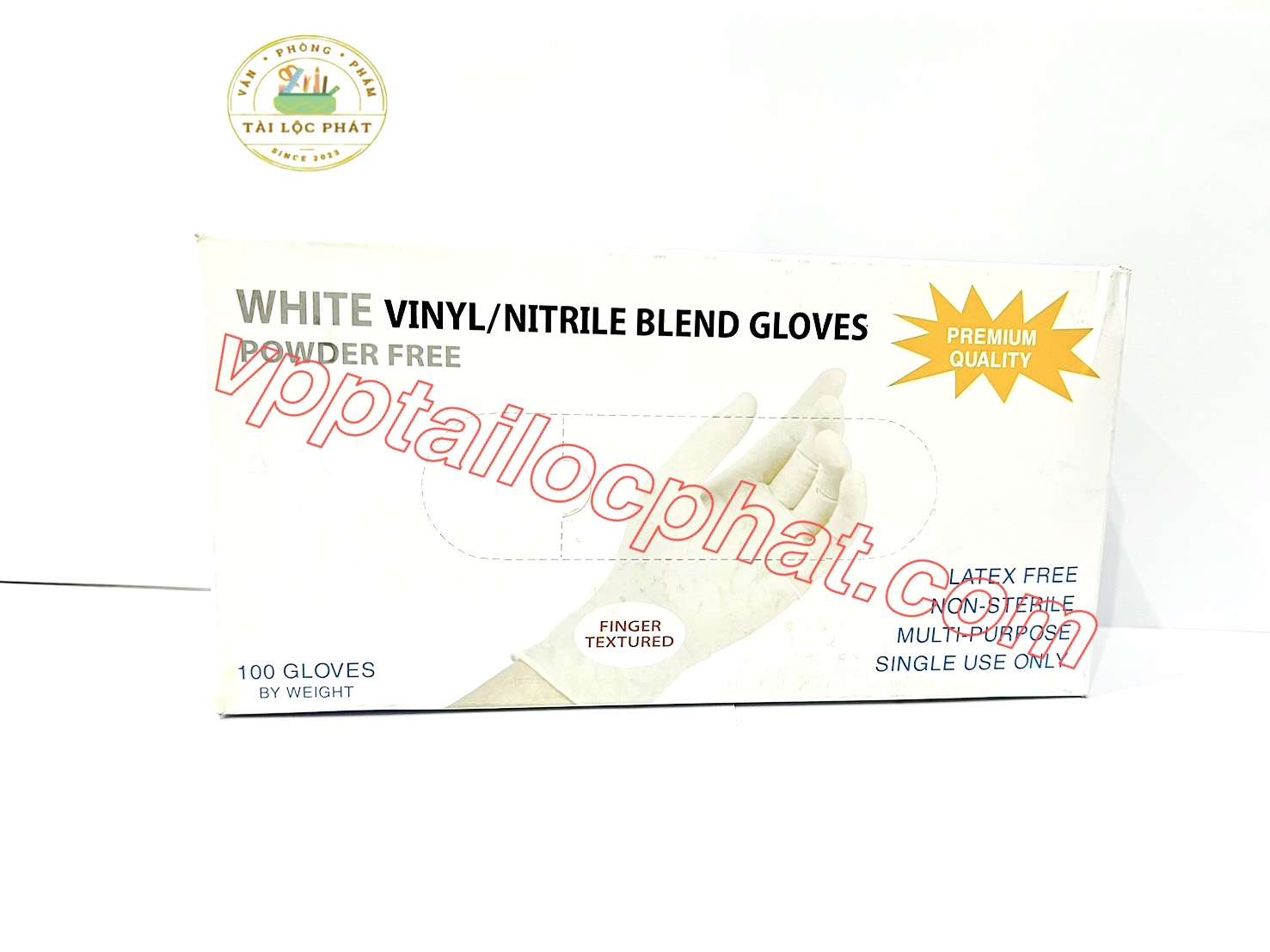 Găng tay y tế Vinyl không bột size M