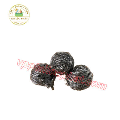 Cước chùi nồi inox lốc 3 cái