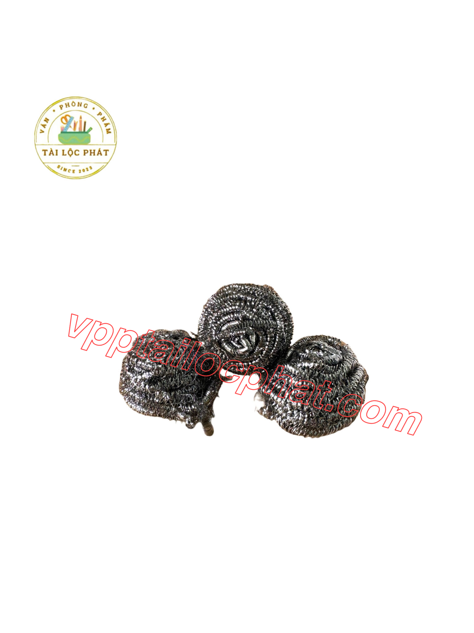 Cước chùi nồi inox lốc 3 cái