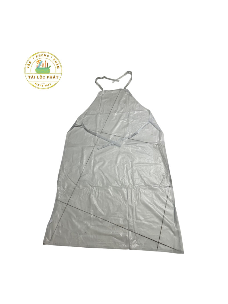 Tạp dề nhựa PVC trong suốt
