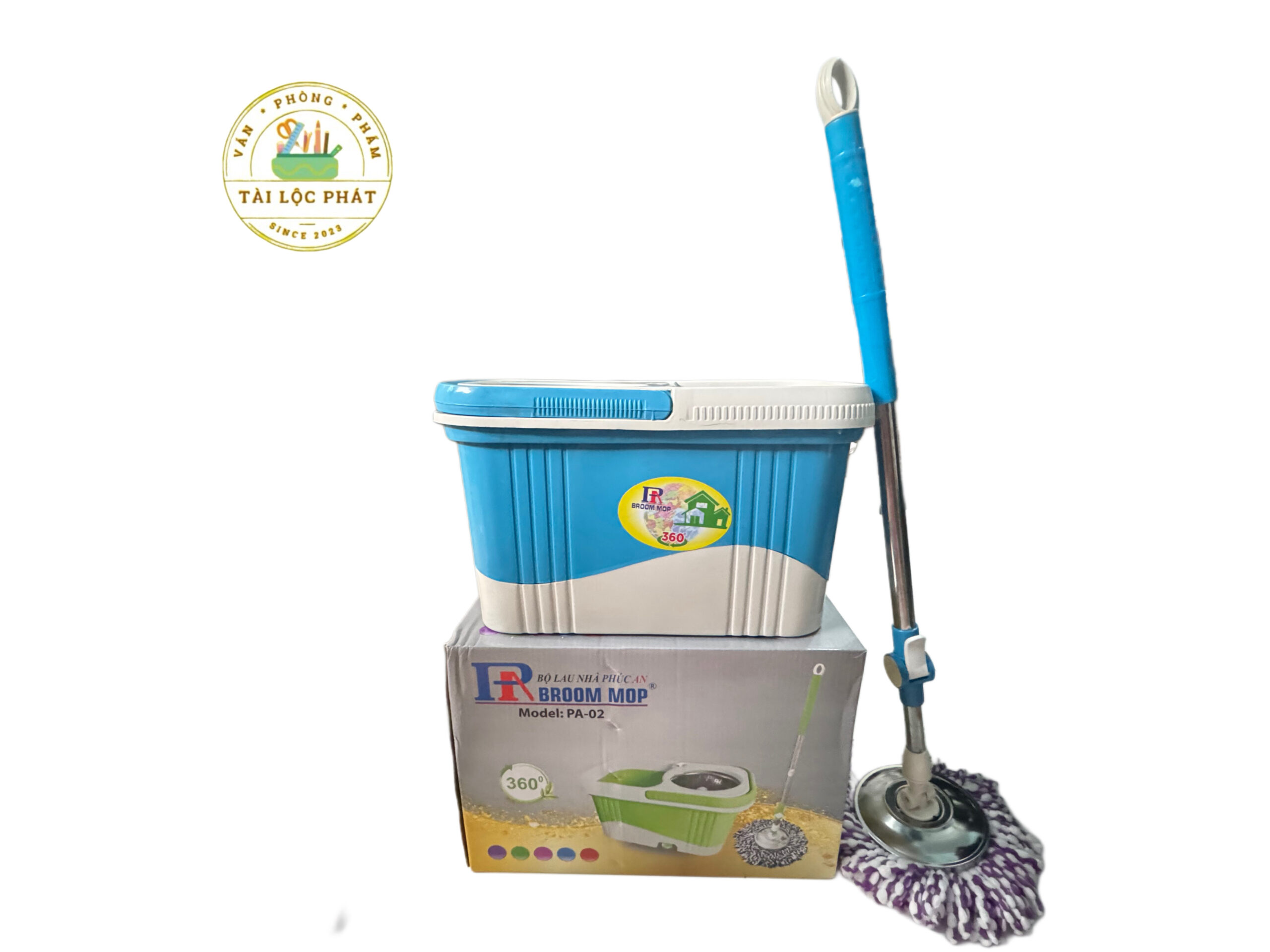 Bộ Lau Nhà 360° Broom Mop PA-02