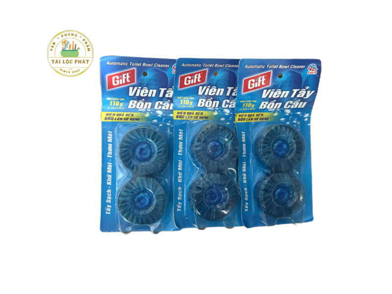 Viên tẩy bồn cầu Gift 110g (2 viên)