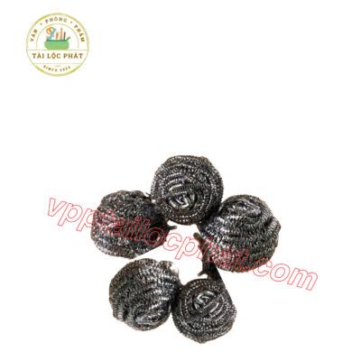 Cước chùi nồi inox lốc 5 cái