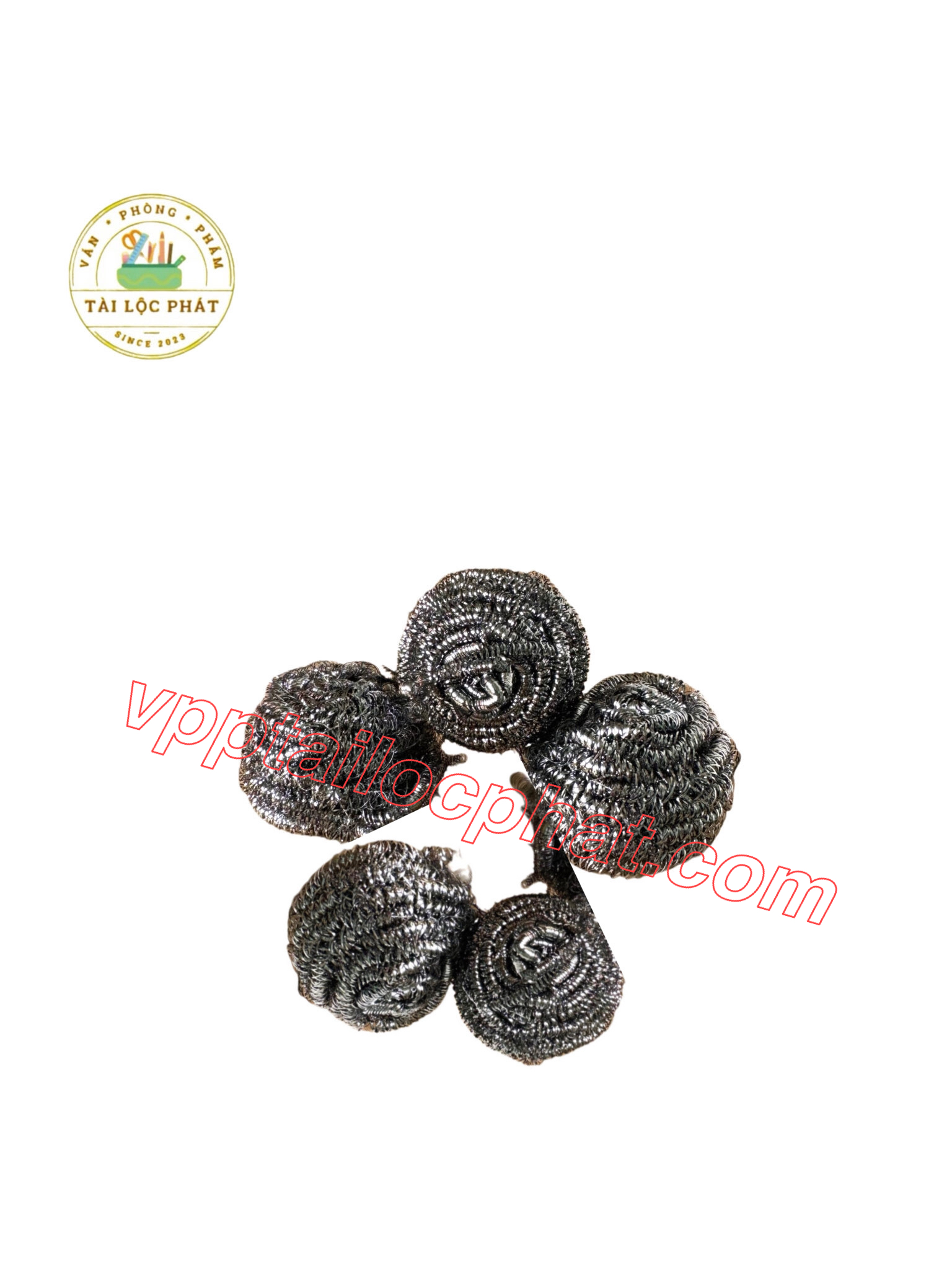 Cước chùi nồi inox lốc 5 cái